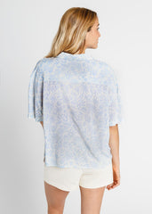 Sisstrevolution Women's Judith Woven Shirt, Short Sleeve Viscose