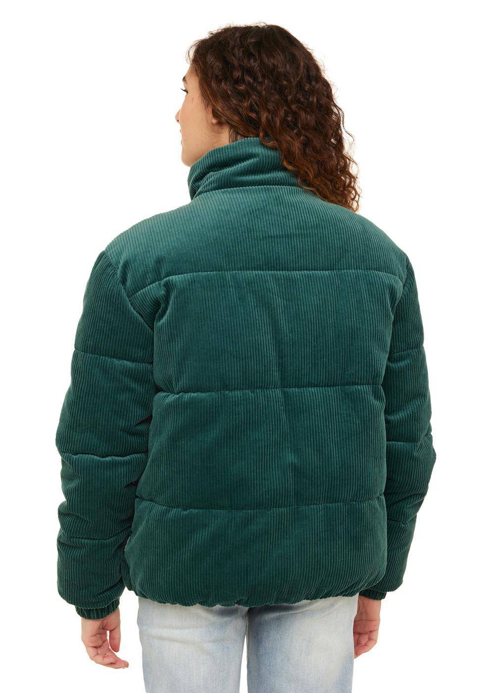 Sisstrevolution Women's Mara Corduroy Puffer Jacket, Polar Lined