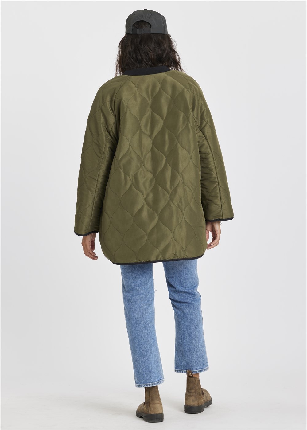 Sisstrevolution Women's Jane Reversible Jacket, Ripstop and Sherpa