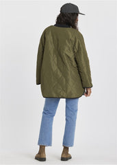Sisstrevolution Women's Jane Reversible Jacket, Ripstop and Sherpa