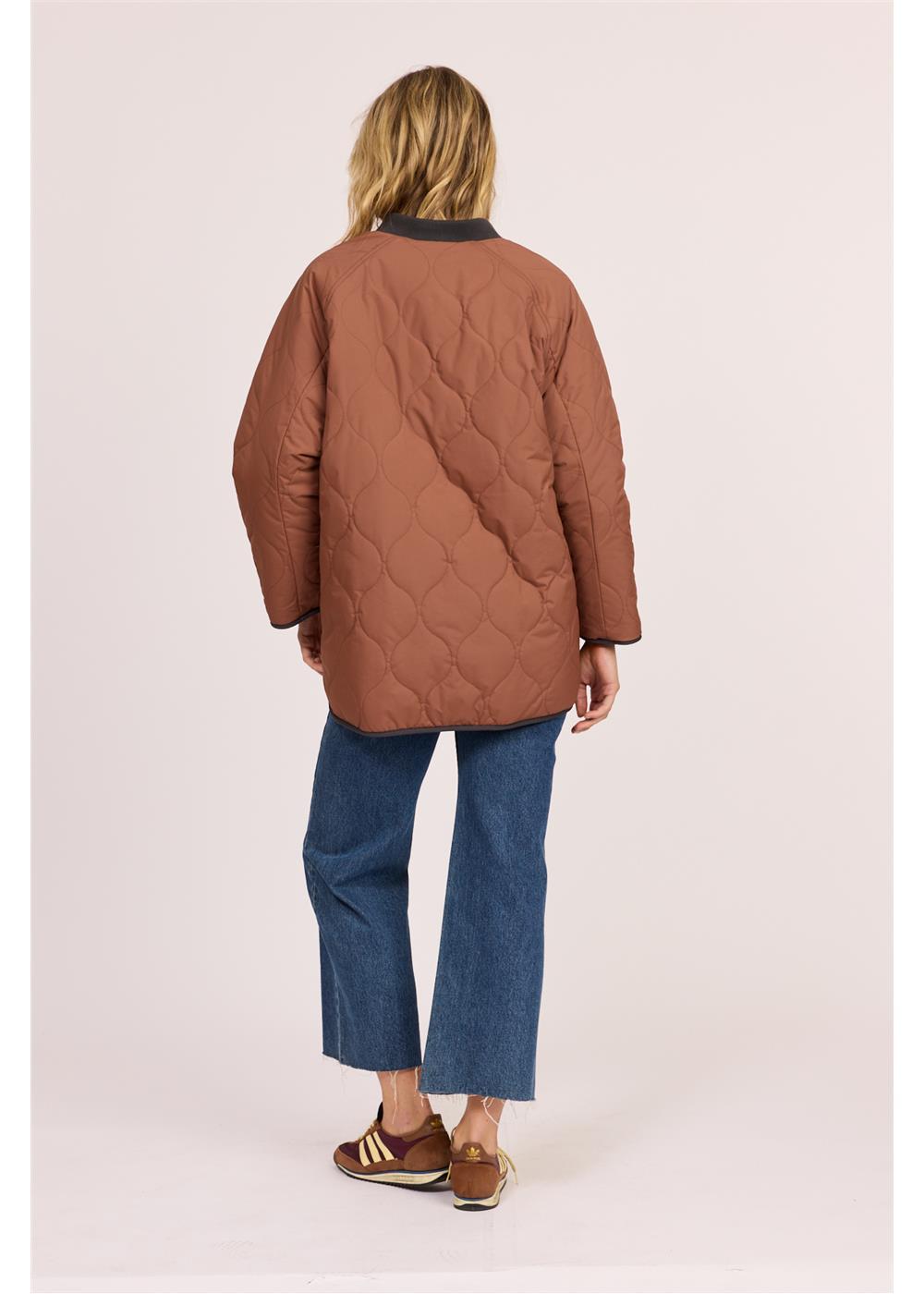 Sisstrevolution Women's Jane Reversible Jacket, Ripstop and Sherpa