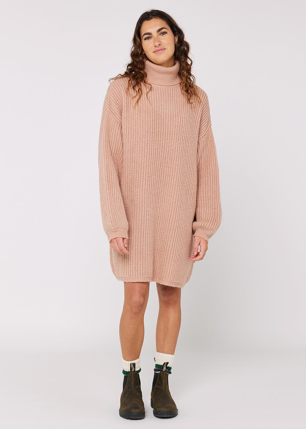 Margo Knitted Dress in Acrylic Blend