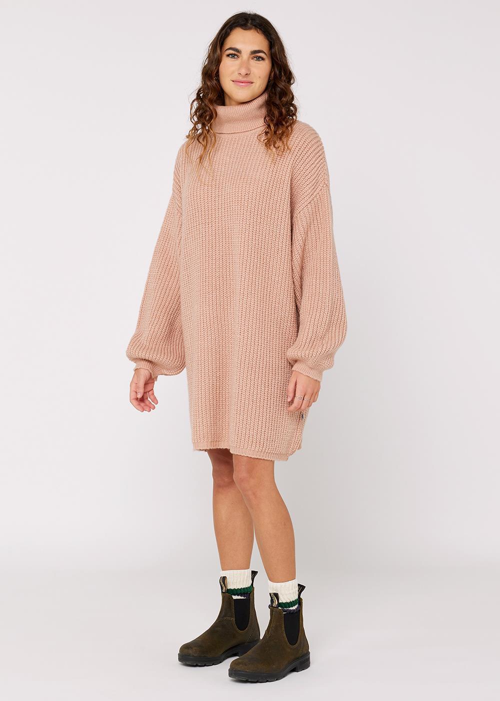 Margo Knitted Dress in Acrylic Blend