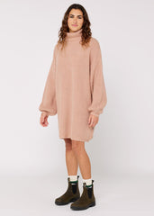 Margo Knitted Dress in Acrylic Blend