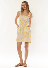 Monte Vista Woven Tank Dress in Sea Salt