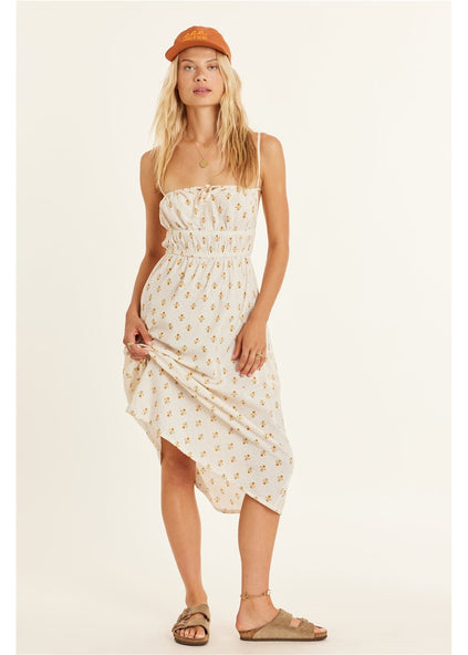 Chasing Daydreams Cotton Gauze Midi Dress