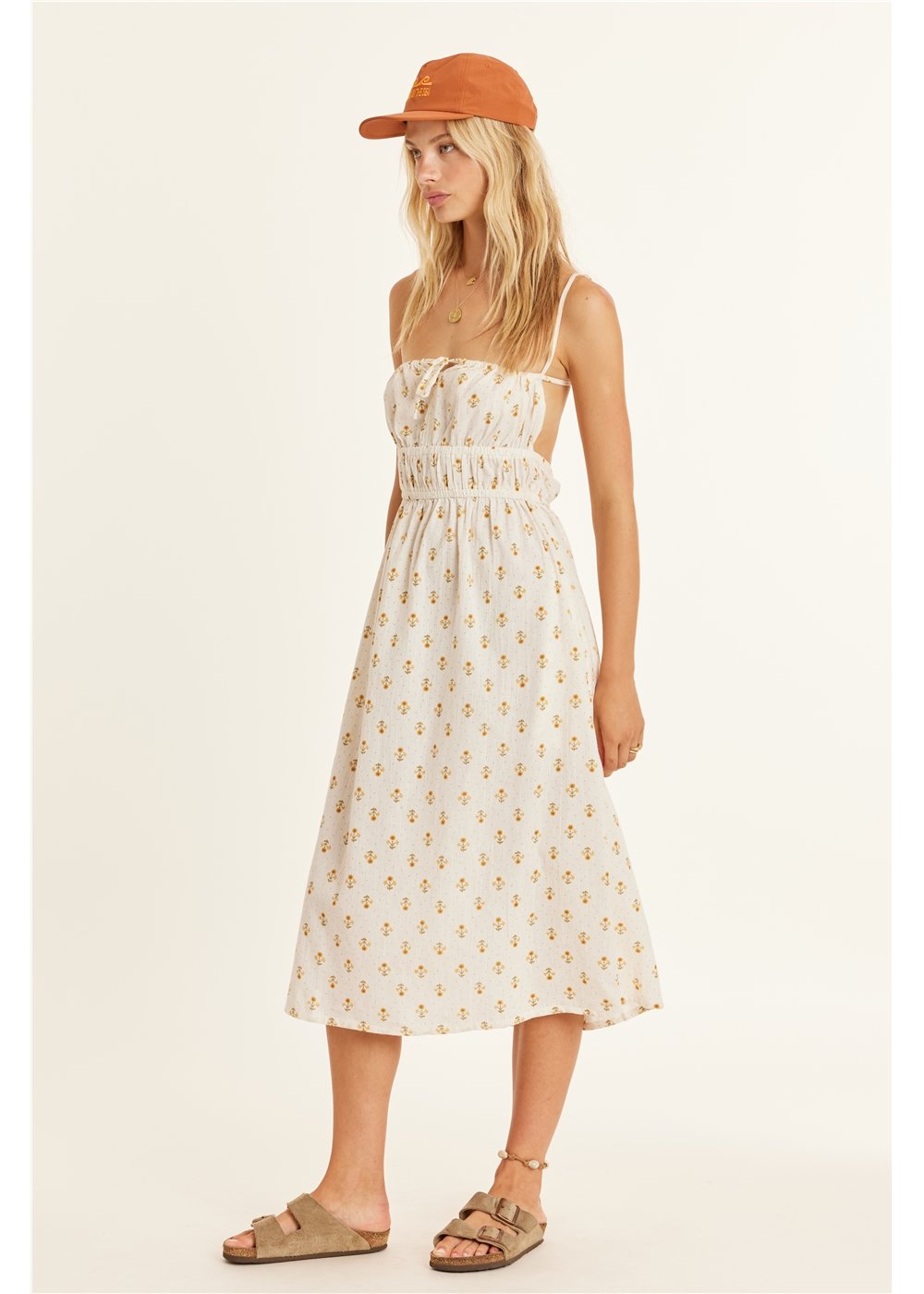 Chasing Daydreams Cotton Gauze Midi Dress