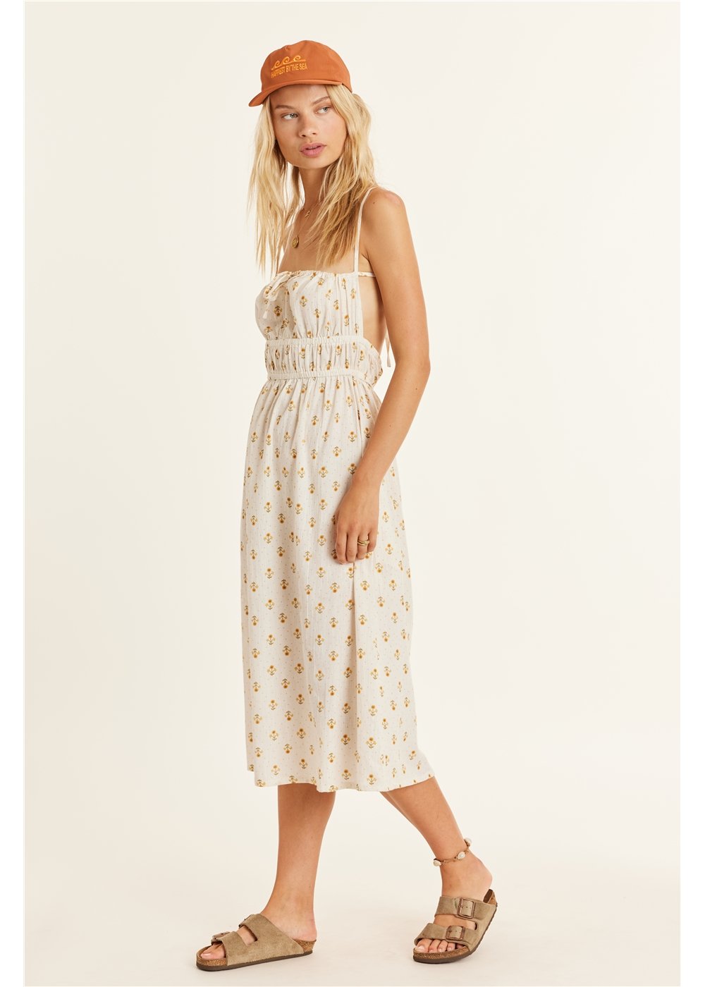 Chasing Daydreams Cotton Gauze Midi Dress