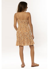 Harbor Printed Cami Mini Dress with Tiered Skirt