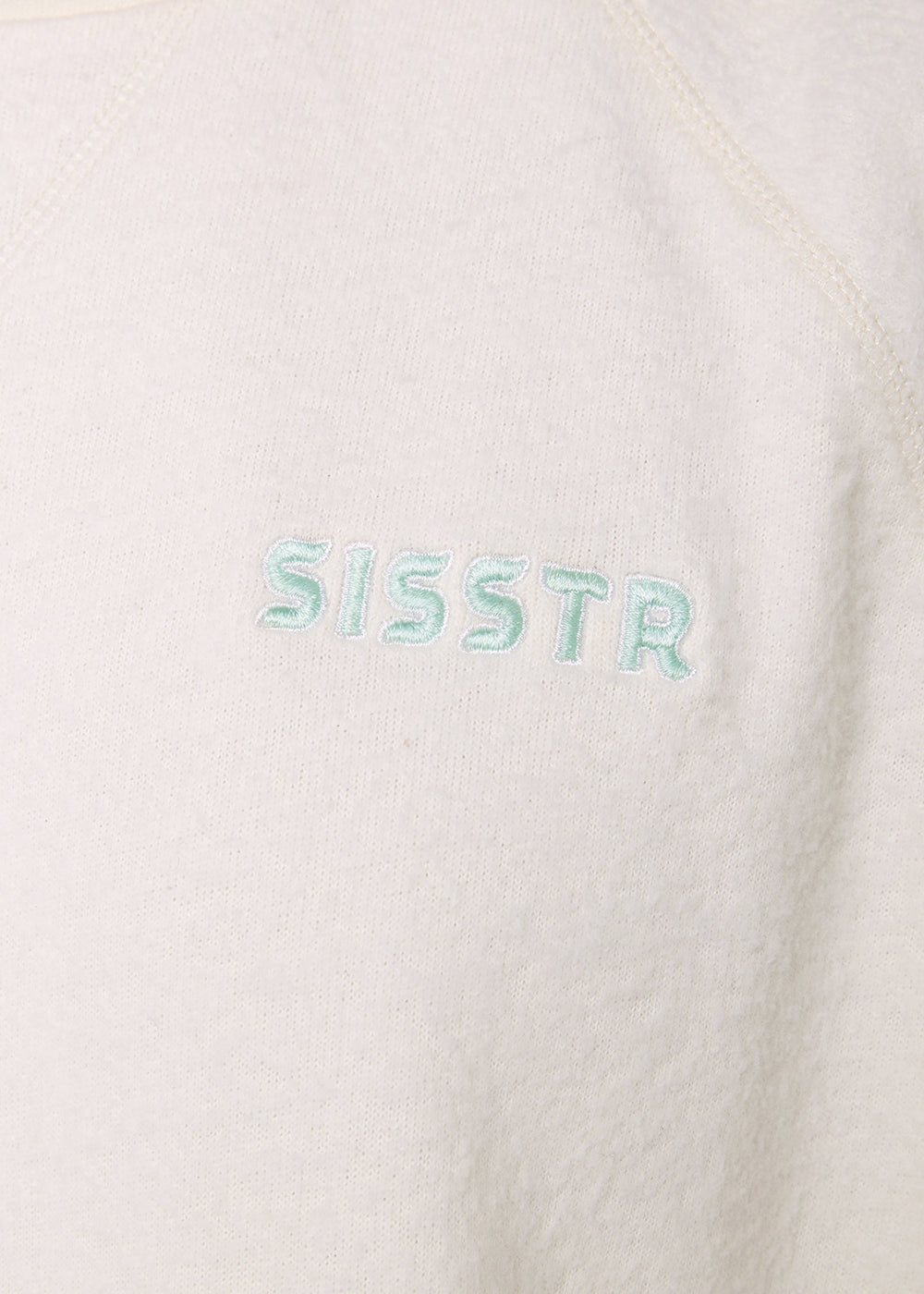 Agathe Brushed Fleece Sweater Dress with Embroidery