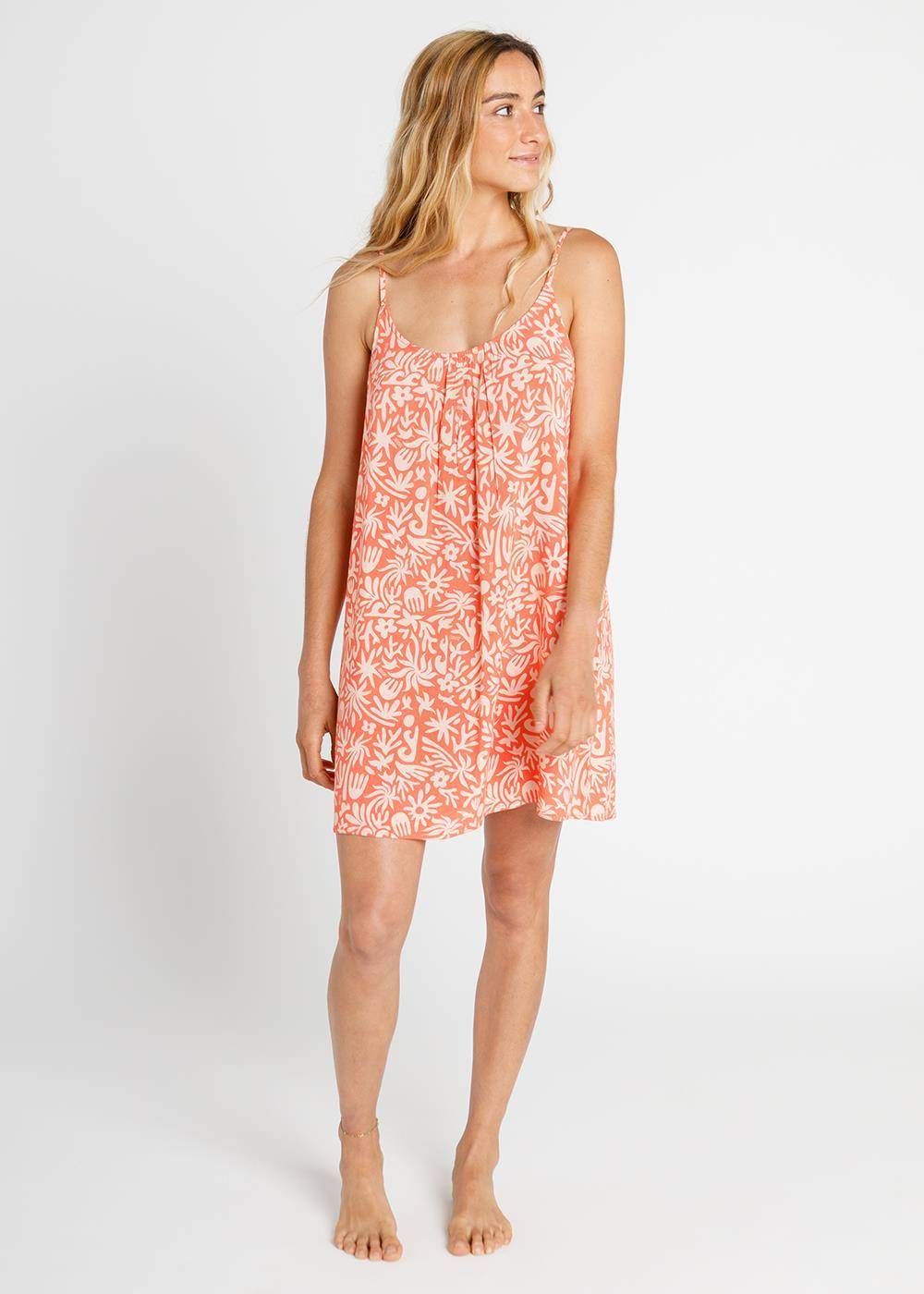 Mona Printed Lightweight Viscose Dress
