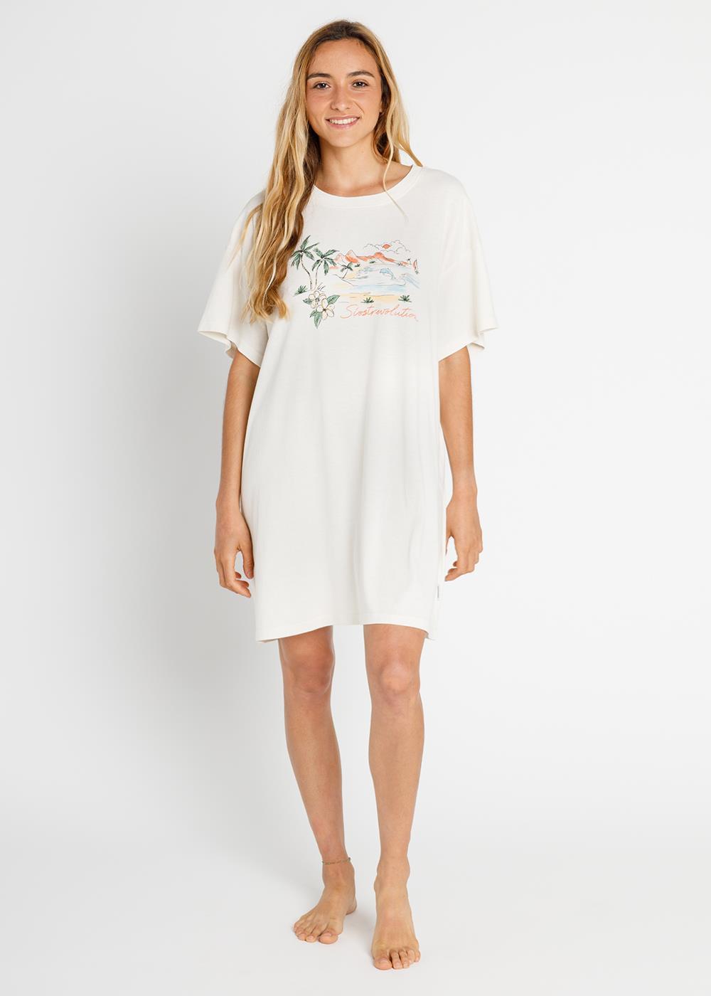 Dreaming Heavyweight Cotton Jersey Beach Dress