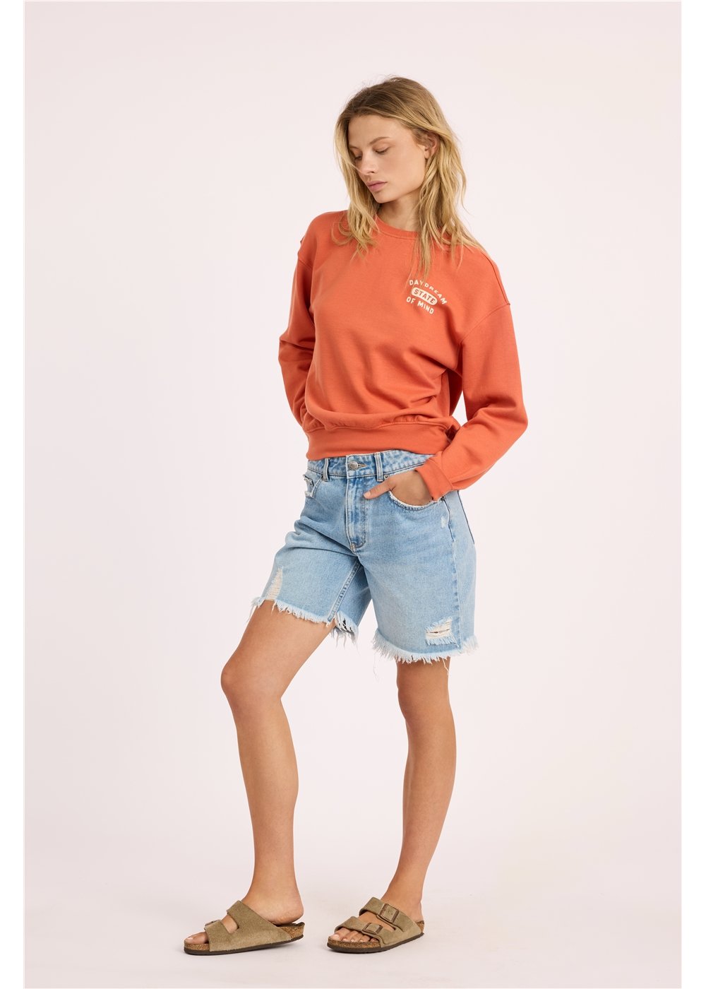 Sisstrevolution Women's Calm Seas Crew Sweatshirt, Relaxed Fit