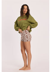 Sisstrevolution Women's Calm Seas Crew Sweatshirt, Relaxed Fit