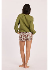 Sisstrevolution Women's Calm Seas Crew Sweatshirt, Relaxed Fit