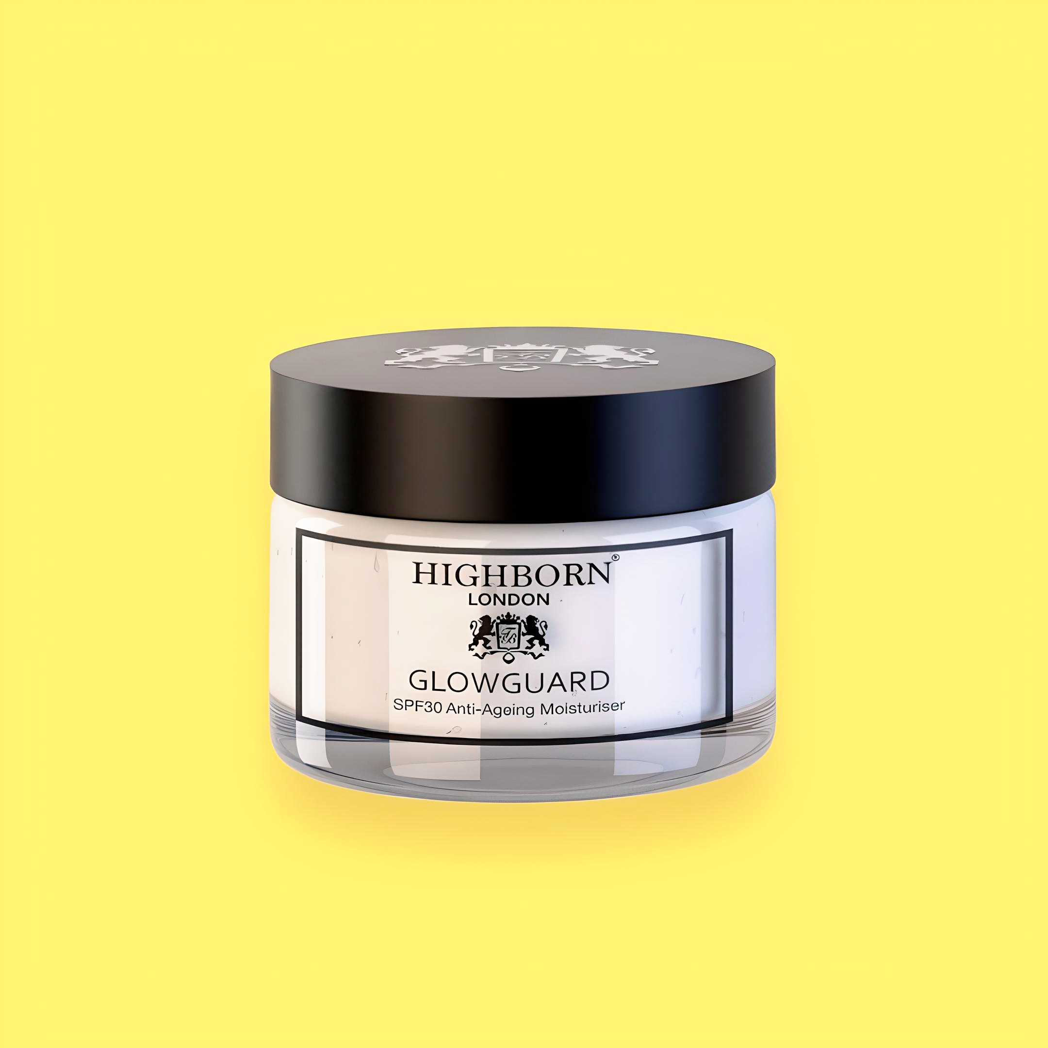 GLOWGUARD SPF30 Moisturiser – Mineral Zinc Oxide Sunscreen with Niacinamide