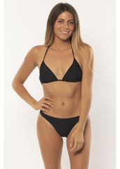 Sisstrevolution Women's Tidal Triangle Bikini Top, Removable Cups
