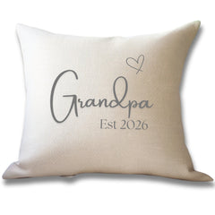 Personalised Grandpa & Grandad Cushion – 40cm
