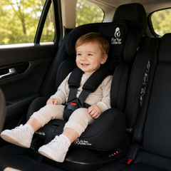 GrowWithMe i-Size Car Seat – Midnight Black, Birth to 12 Years
