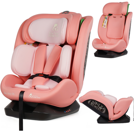 GrowWithMe i-Size Car Seat, Blush Rose, Birth to 12 Years