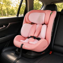 GrowWithMe i-Size Car Seat – Blush Rose, Birth to 12 Years