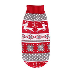 Christmas Knitted Dog Jumper