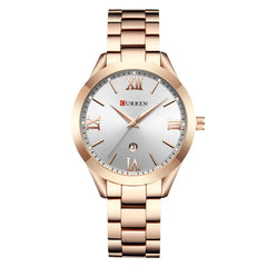 CURREN Retro Ladies Quartz Watch – Elegant and Waterproof