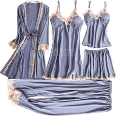 Luxe Satin Lace Pyjama Set