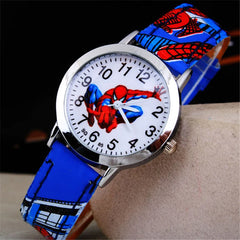 Kids' Spiderman Quartz Watch – Waterproof & Stylish
