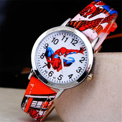 Kids' Spiderman Quartz Watch – Waterproof & Stylish