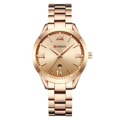 CURREN Retro Ladies Quartz Watch – Elegant and Waterproof