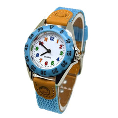 Kids' Colourful Number Quartz Watch