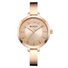 CURREN Fashion Gold Ultra-Thin Women’s Watch