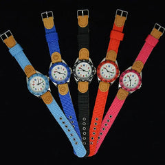 Kids' Colourful Number Quartz Watch