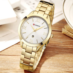 CURREN Retro Ladies Quartz Watch – Elegant and Waterproof