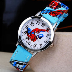Kids' Spiderman Quartz Watch – Waterproof & Stylish