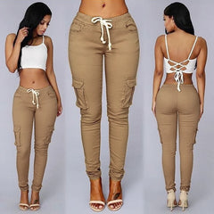 SculptFlex High Waist Skinny Cargo Jeans