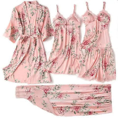 Luxe Satin Lace Pyjama Set