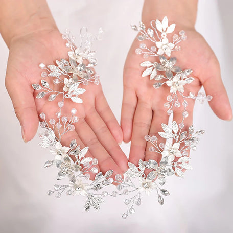 Ethereal Elegance Bridal Hairpiece