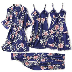 Luxe Satin Lace Pyjama Set