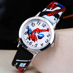 Kids' Spiderman Quartz Watch – Waterproof & Stylish