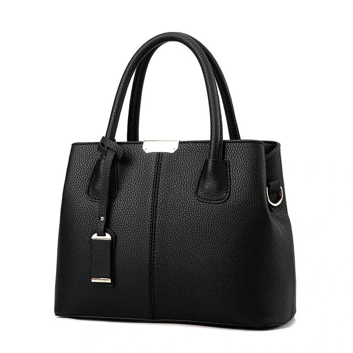 Luxury PU Leather Handbag, Elegant Tote & Shoulder Bag for Women, image 2