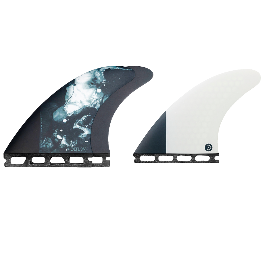 Deflow Highline Thruster Fins, Honeycomb for Small Surf