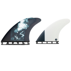 Deflow Highline Thruster Fins, Honeycomb for Small Surf