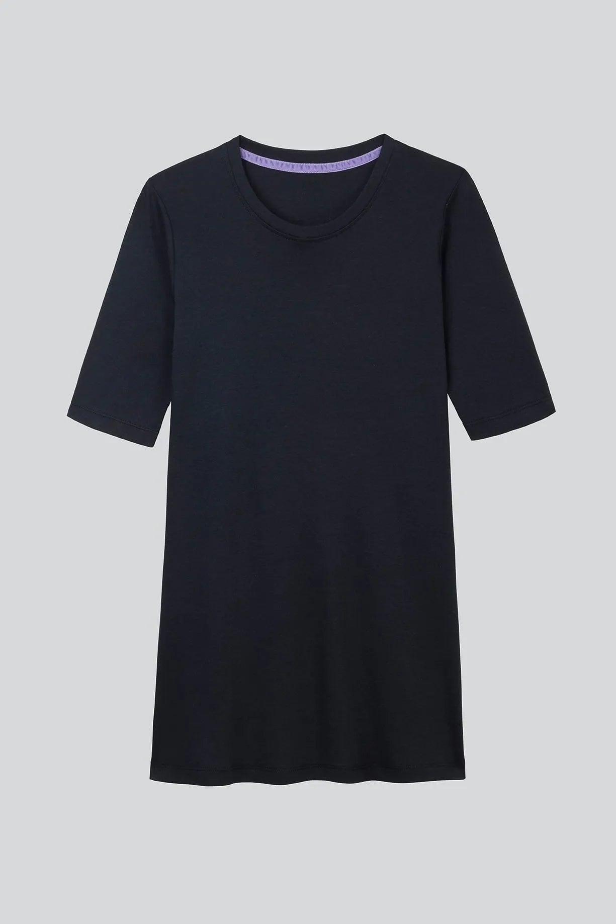 Women's Half Sleeve Crew Neck T-Shirt – Cotton Modal, UK 8-16