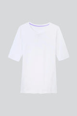 Women's Half Sleeve Crew Neck T-Shirt – Cotton Modal, UK 8-16