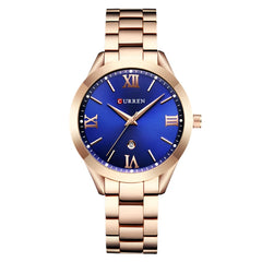 CURREN Retro Ladies Quartz Watch – Elegant and Waterproof