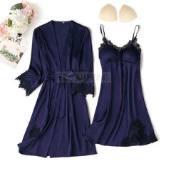 Luxe Satin Lace Pyjama Set