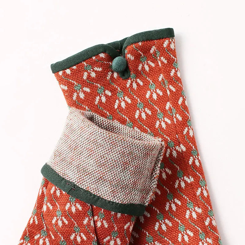 Women's Patterned Touchscreen Gloves