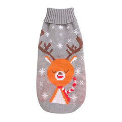 Christmas Knitted Dog Jumper
